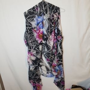 OS scarf top floral beautiful summer cool